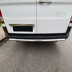 VW VOLKSWAGEN Crafter MK2 / MAN TGE MK1 Prefacelift 2017+ ile uyumlu Arka Tampon Koruması