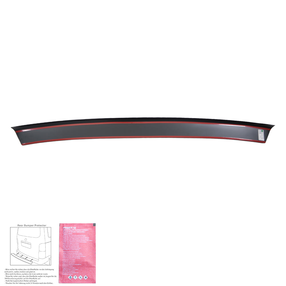 VW VOLKSWAGEN Transporter T5 2003-2009 ile uyumlu Arka Tampon Koruması (Sürgülü Kapı)