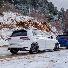 VW VOLKSWAGEN Golf MK 7 R 2013-2016 ile uyumlu Arka Bıçak v2